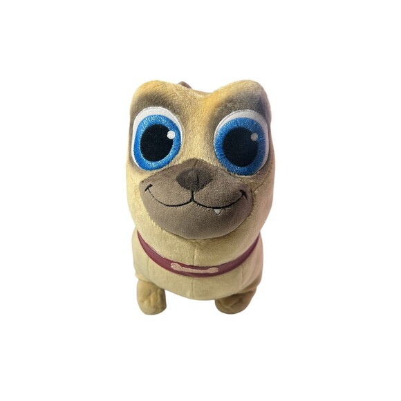Puppy Dog Pals ROLLY Pug 12" Plush Disney Store Junior Stuffed Animal - Picture 3 of 11
